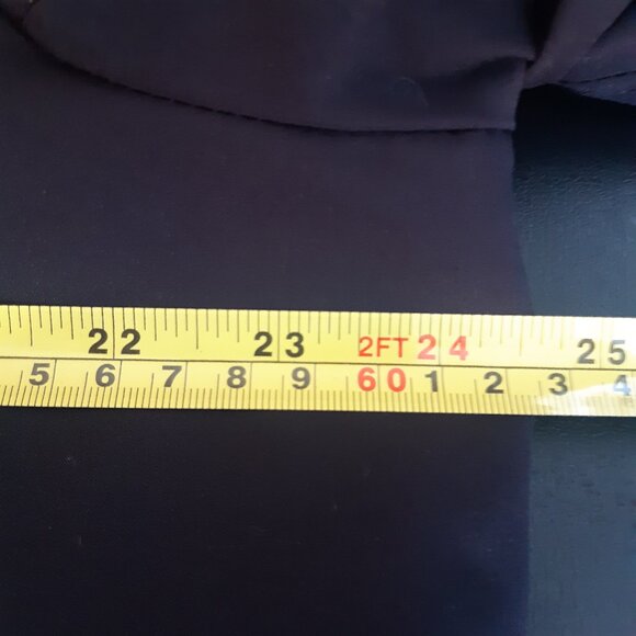 Calvin Klein SZ 42R Black Quilted Lined Men's Nylon Medium Length Overcoat - Picture 14 of 16